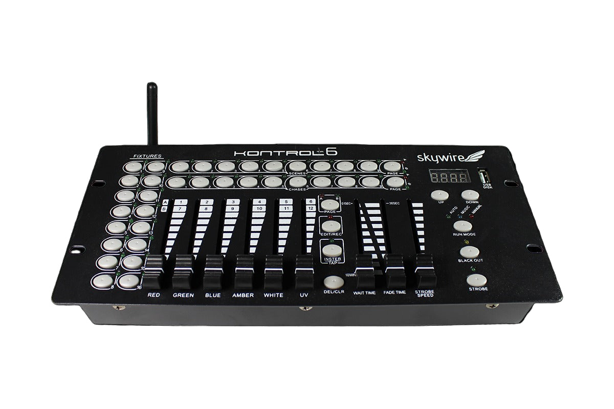 Kontrol 6 Skywire DMX Lighting Controller