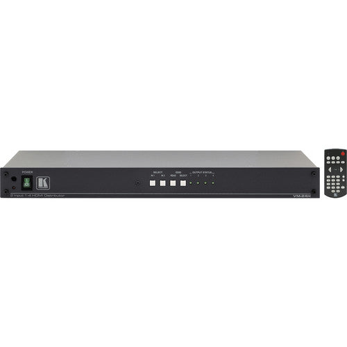 Kramer VM-24HDCP 2x1:4 DVI (HDCP) Distribution Amplifier