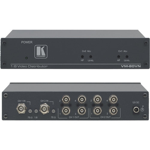 Kramer VM−80VN 1:8 Video Distributor