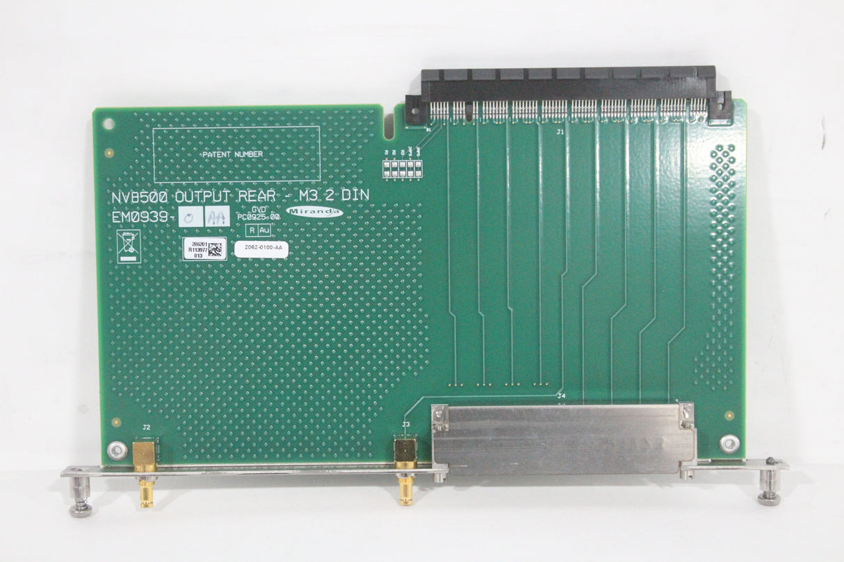 NVision NV8500 Series Output Rear-M3 2 DIN