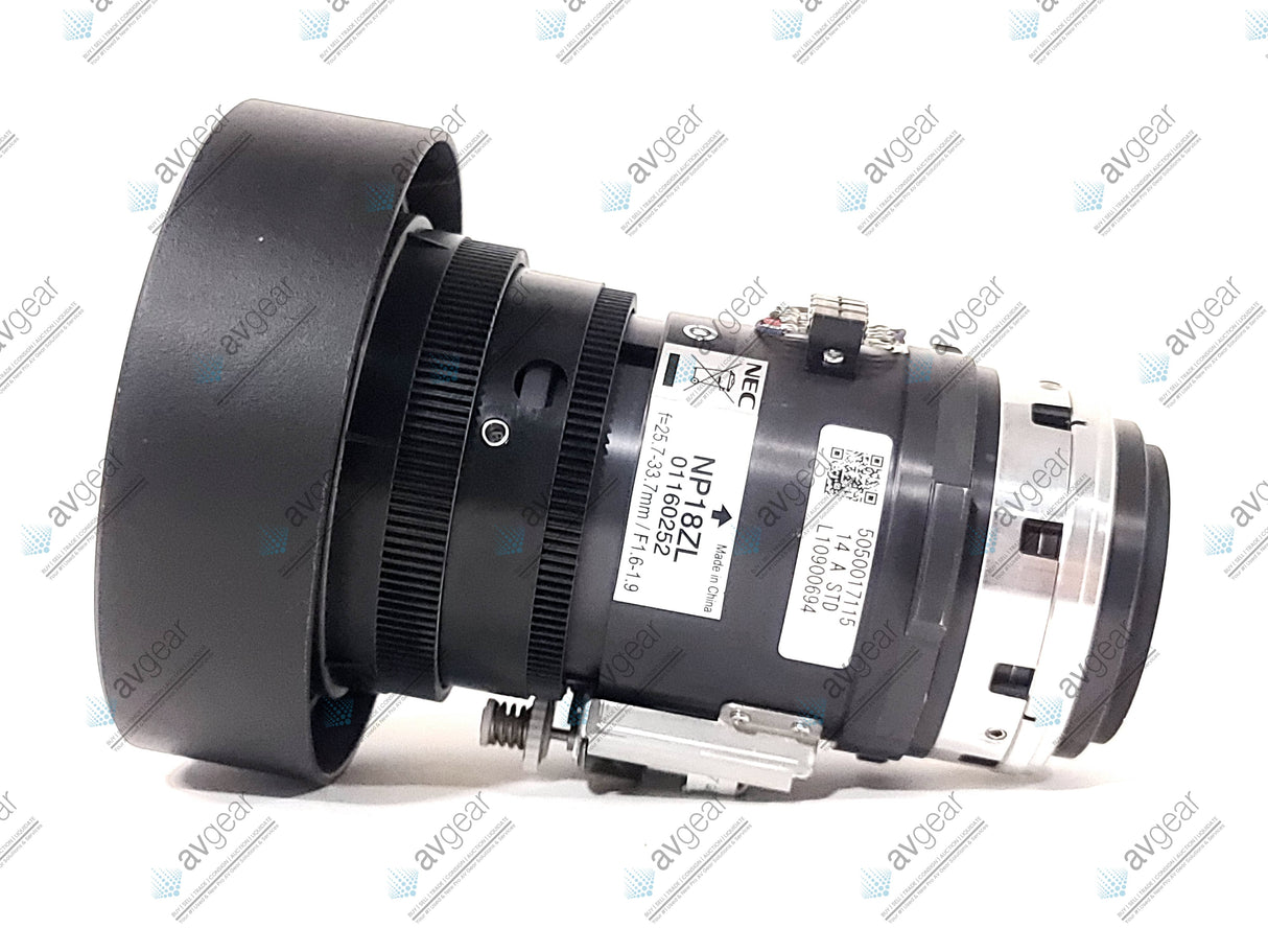 NEC NP18ZL 1.73-2.27:1 Projector Zoom Lens