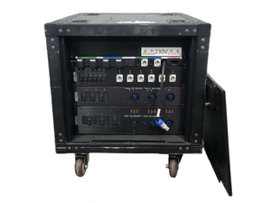 LEX PRMK 10A-M05-X-N Portable Power Distribution Unit in Wheeled Road Case