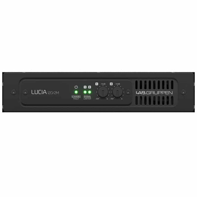 Lab Gruppen LUCIA 120/2M-UL Compact 2 x 60 W Matrix Amplifier for Installation Applications