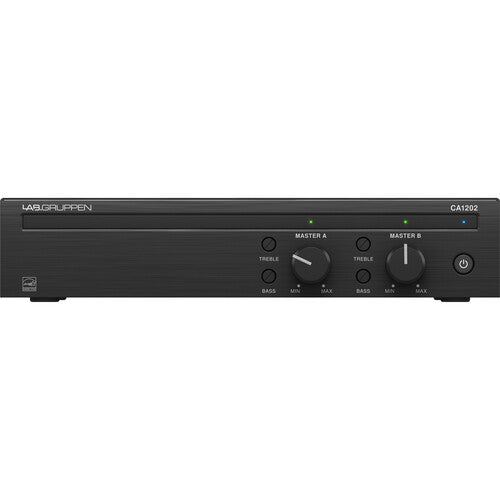 Lab Gruppen CA1202_US1 2 x 120 Watt Commercial Amplifier with Energy Star Certification