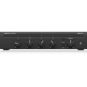 Lab Gruppen CMA1201_US1 120 Watt Commercial Mixer Amplifier with 4 Inputs and Energy Star Certification