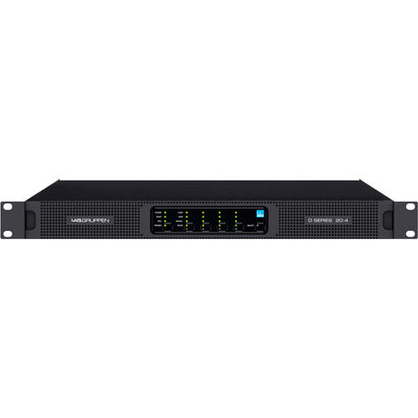 Lab Gruppen D 20:4L_US1 2000W Amplifier with 4 Flexible Output-Channels, Lake Digital Signal Processing and Digital Audio Networking for Installation Applications