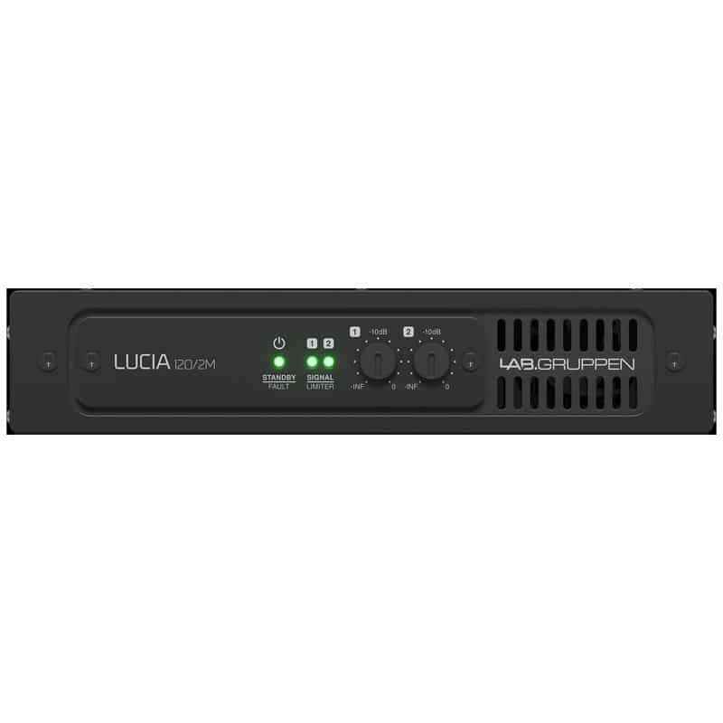 Lab Gruppen LUCIA 120/2M_US1 Compact 2 x 60 W Matrix Amplifier for Installation Applications