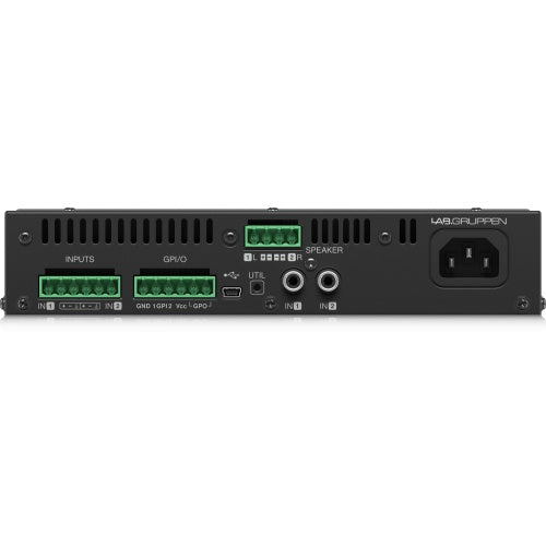 Lab Gruppen FA602_US1 2 x 60 Watt Commercial Amplifier with Direct Drive Technology and Energy Star Certification