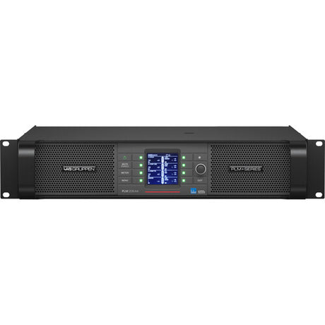 Lab Gruppen PLM 20K44 SP_002 20,000 Watt Amplifier with 4 Flexible Output Channels on SpeakON Connectors, LAKE Digital Signal Processing and Digital Audio Networking for Touring Applications