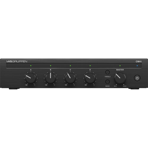 Lab.Gruppen CM41 Commercial Mixer w/ 4 Inputs and 1 Output