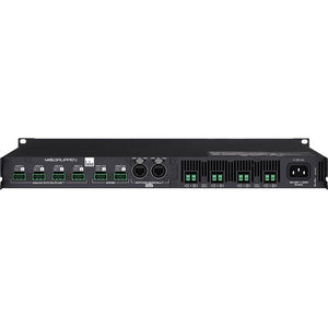 Lab.Gruppen D 20:4L 2000W Amplifier w/ 4 Flexible Output-Channels, Lake Digital Signal Processing and Digital Audio Networking for Installation Applications