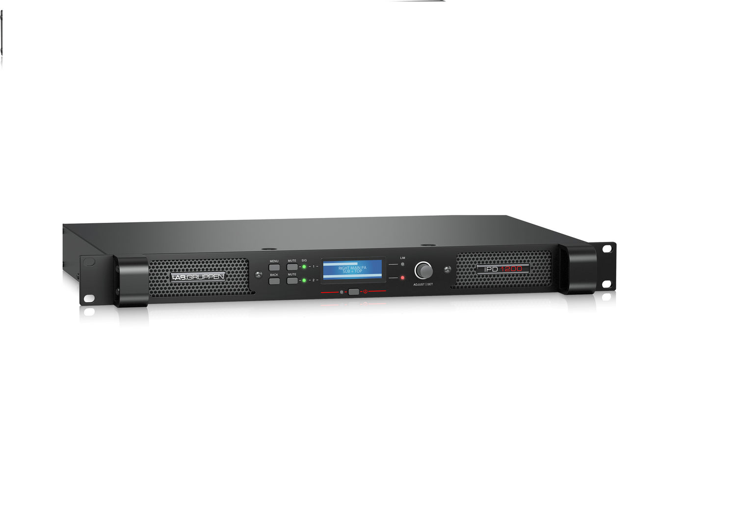 Lab.Gruppen IPD 1200 Compact 1,200 Watt 2-Channel DSP Controlled Power Amplifier
