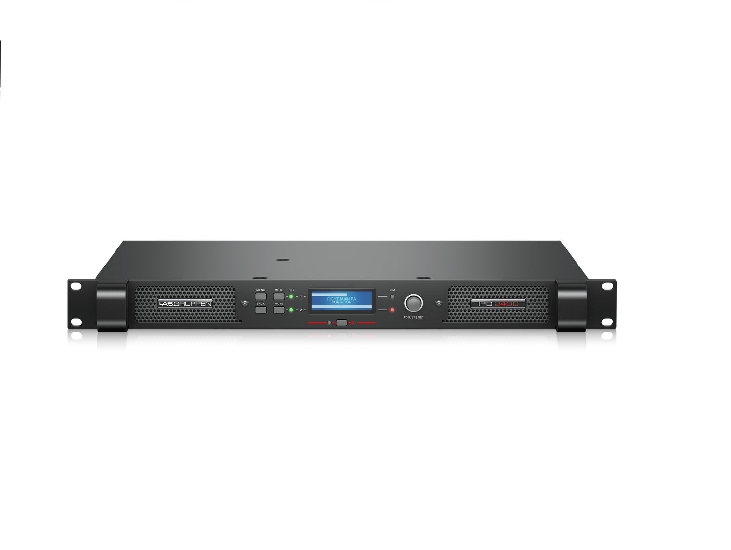 Lab.Gruppen IPD 1200 Compact 1,200 Watt 2-Channel DSP Controlled Power Amplifier