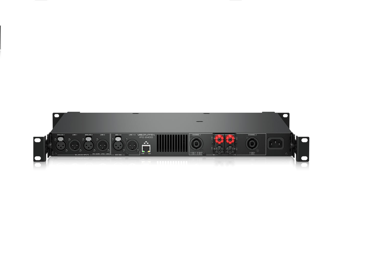 Lab.Gruppen IPD 1200 Compact 1,200 Watt 2-Channel DSP Controlled Power Amplifier