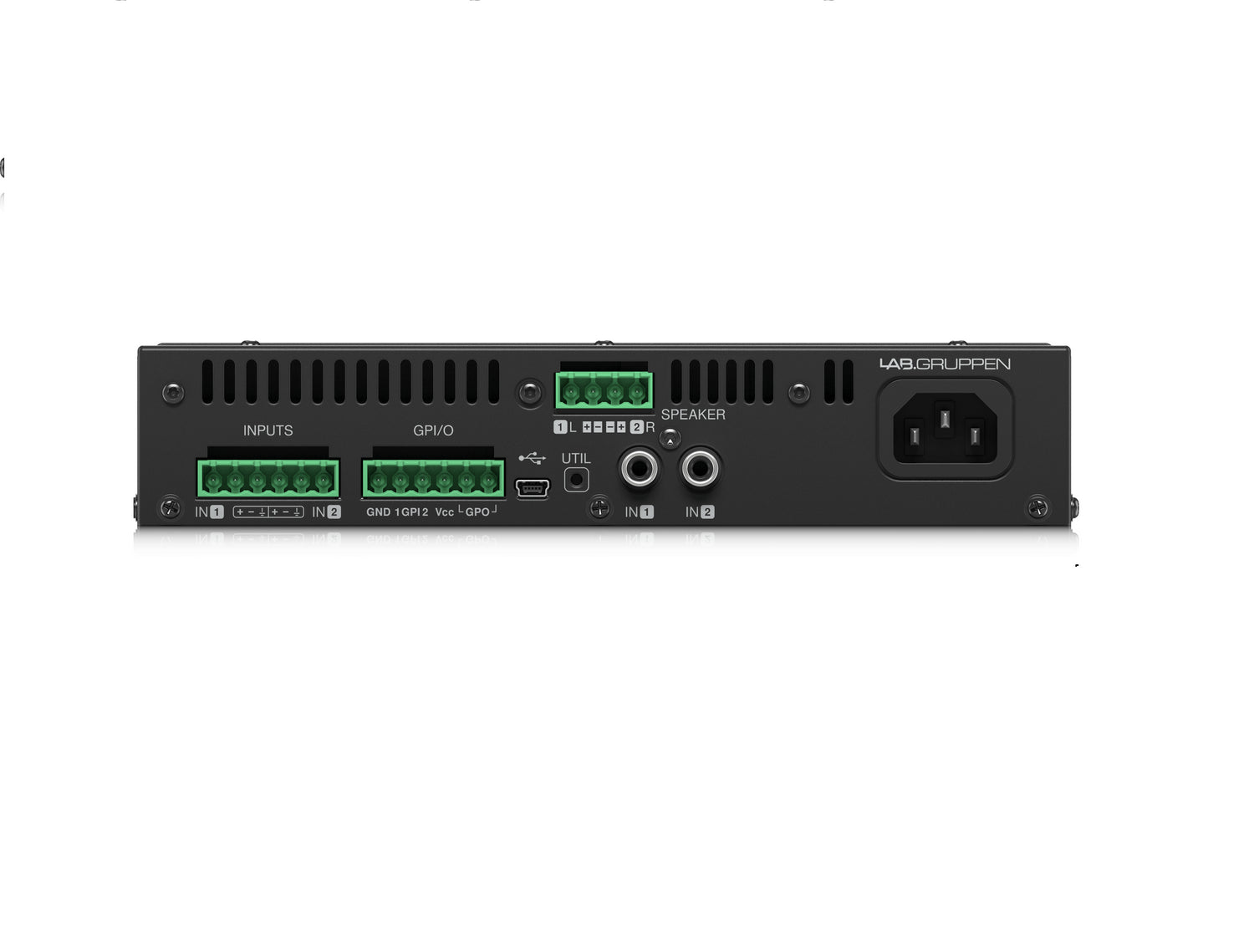 Lab.Gruppen LUCIA 240/2 Compact 2 x 120 Watt Amplifier for Installation Applications