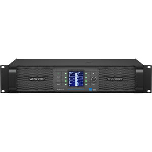 Lab.Gruppen PLM12K44-SP 12,000 Watt Amplifier w/ 4 Flexible Output Channels on SpeakON Connectors, Lake Digital Signal Processing and Digital Audio Networking for Touring Applications