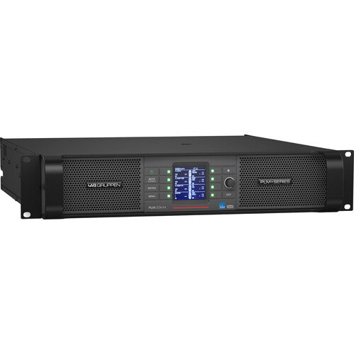 Lab.Gruppen PLM20K44-SP 20,000 Watt Amplifier w/ 4 Flexible Output Channels on SpeakON Connectors, Lake Digital Signal Processing and Digital Audio Networking for Touring Applications