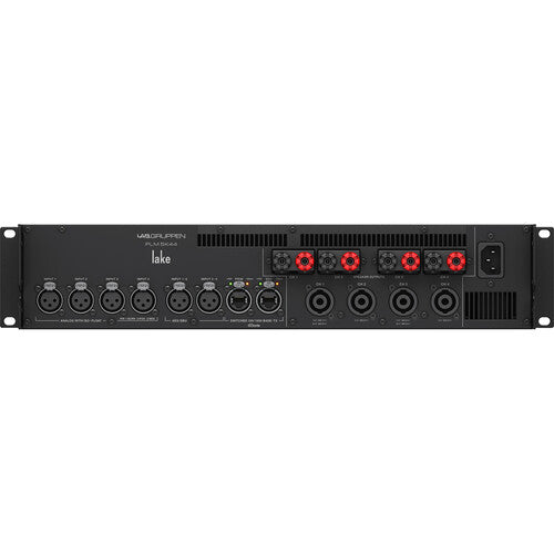 Lab.Gruppen PLM5K44 5,000 Watt Amplifier w/ 4 Flexible Output Channels, Lake Digital Signal Processing and Digital Audio Networking for Touring Applications