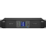Lab.Gruppen PLM 12K44 BP 12,000-Watt Amplifier w/ 4 Flexible Output Channels on Binding Post Connectors and Lake Digital Signal Processing + Digital Audio Networking for Touring Applications