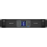 Lab.Gruppen PLM 12K44 BP 12,000-Watt Amplifier w/ 4 Flexible Output Channels on Binding Post Connectors and Lake Digital Signal Processing + Digital Audio Networking for Touring Applications