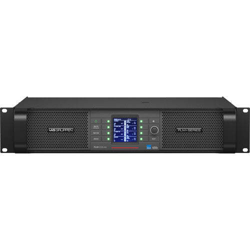 Lab.Gruppen PLM 20000Q 20,000 Watt Amplifier w/ 4 Flexible Output Channels - LAKE Digital Signal Processing and Digital Audio Networking for Touring Applications
