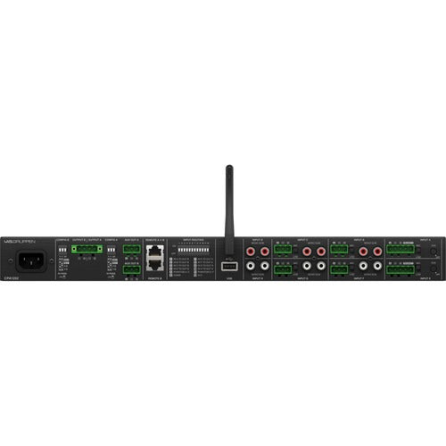 Lab Gruppen CPA1202 2 x 120W Commercial Mixer Amplifier with 8 Inputs, Bluetooth