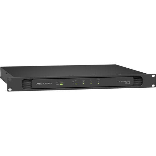Lab Gruppen E 10:4_US1 1000W Amplifier with 4 Flexible Output-Channels for Installation Applications