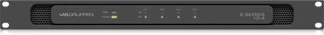 Lab Gruppen E 104_US1 1,000 Watt Amplifier with 4 Flexible Output Channels for Installation Applications