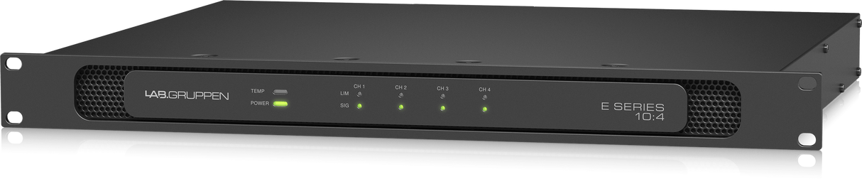 Lab Gruppen E 104_US1 1,000 Watt Amplifier with 4 Flexible Output Channels for Installation Applications