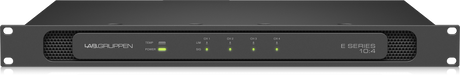 Lab Gruppen E 104_US1 1,000 Watt Amplifier with 4 Flexible Output Channels for Installation Applications