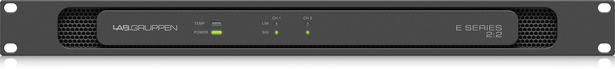 Lab Gruppen E 22_US1 200 Watt Amplifier with 2 Flexible Output Channels for Installation Applications
