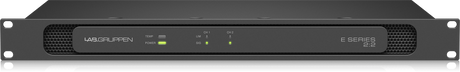 Lab Gruppen E 22_US1 200 Watt Amplifier with 2 Flexible Output Channels for Installation Applications