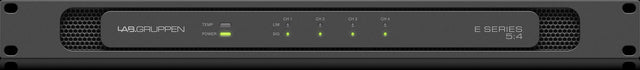 Lab Gruppen E 5:4_US1 500 Watt Amplifier with 4 Flexible Output Channels for Installation Applications