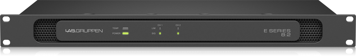 Lab Gruppen E 82_US1 800 Watt Amplifier with 2 Flexible Output Channels for Installation Applications