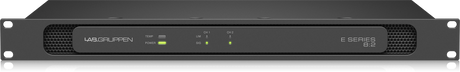 Lab Gruppen E 82_US1 800 Watt Amplifier with 2 Flexible Output Channels for Installation Applications