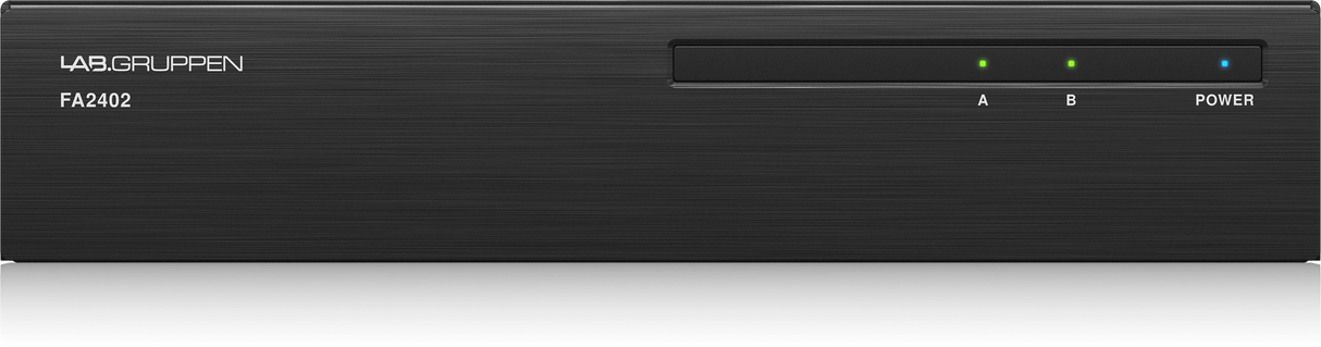 Lab Gruppen FA2402_US1 2 x 240 Watt Commercial Amplifier with Direct Drive Technology and Energy Star Certification
