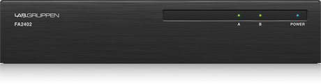 Lab Gruppen FA2402_US1 2 x 240 Watt Commercial Amplifier with Direct Drive Technology and Energy Star Certification