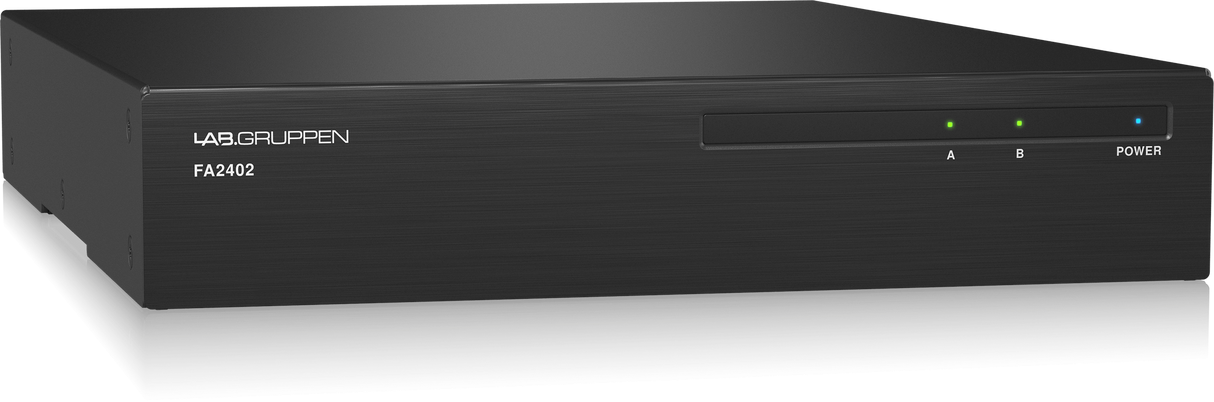 Lab Gruppen FA2402_US1 2 x 240 Watt Commercial Amplifier with Direct Drive Technology and Energy Star Certification