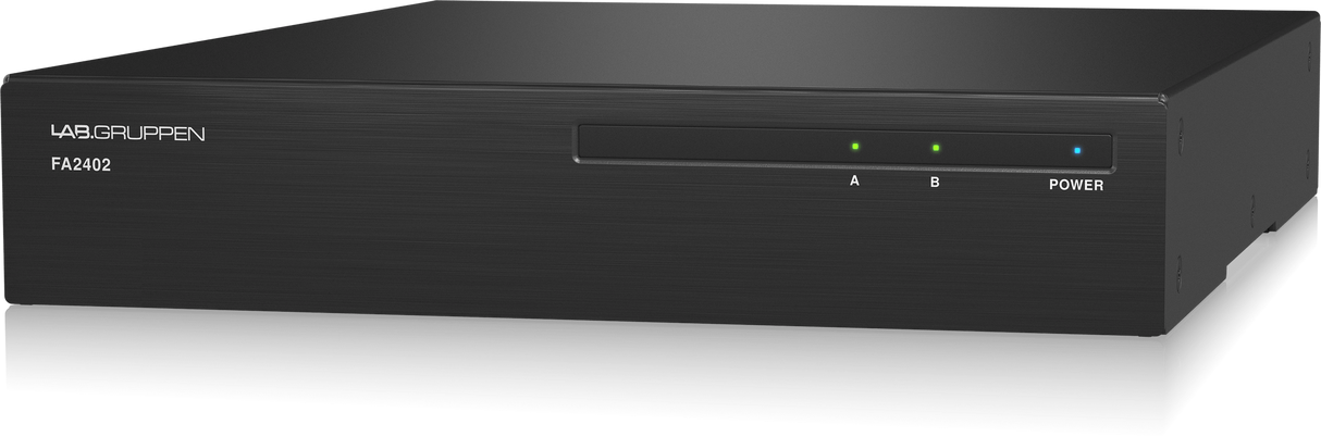 Lab Gruppen FA2402_US1 2 x 240 Watt Commercial Amplifier with Direct Drive Technology and Energy Star Certification