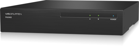 Lab Gruppen FA2402_US1 2 x 240 Watt Commercial Amplifier with Direct Drive Technology and Energy Star Certification