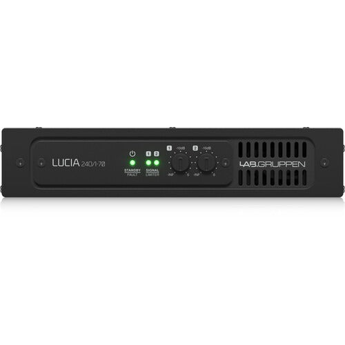 Lab Gruppen LUCIA 240/2_US1 Compact 2 x 120W Amplifier for Installation Applications