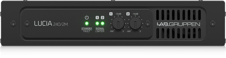 Lab Gruppen LUCIA 2402M_US1 Compact 2 x 120 W Matrix Amplifier for Installation Applications