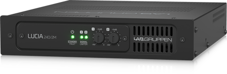 Lab Gruppen LUCIA 2402M_US1 Compact 2 x 120 W Matrix Amplifier for Installation Applications