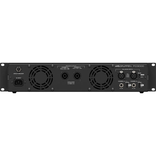 Lab Gruppen PD3000_US1 3000W Two-Channel Amplifier with Precise Power Management