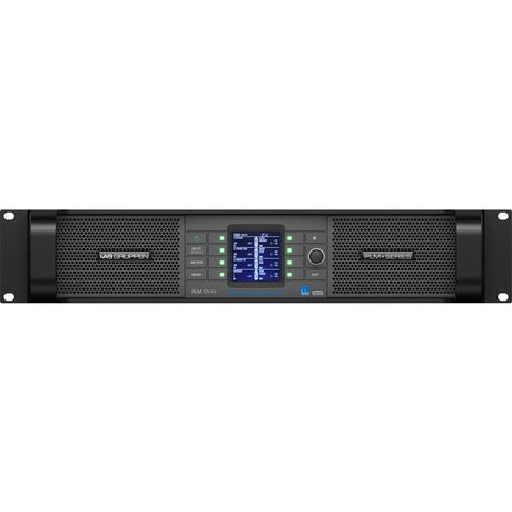 Lab Gruppen PLM 12K44 BP_002 12,000W Amplifier with 4 Flexible Output-Channels on Binding Post Connectors, Lake Digital Signal Processing and Digital Audio Networking for Touring Applications