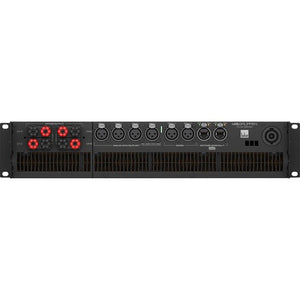 Lab Gruppen PLM 12K44 BP_002 12,000W Amplifier with 4 Flexible Output-Channels on Binding Post Connectors, Lake Digital Signal Processing and Digital Audio Networking for Touring Applications