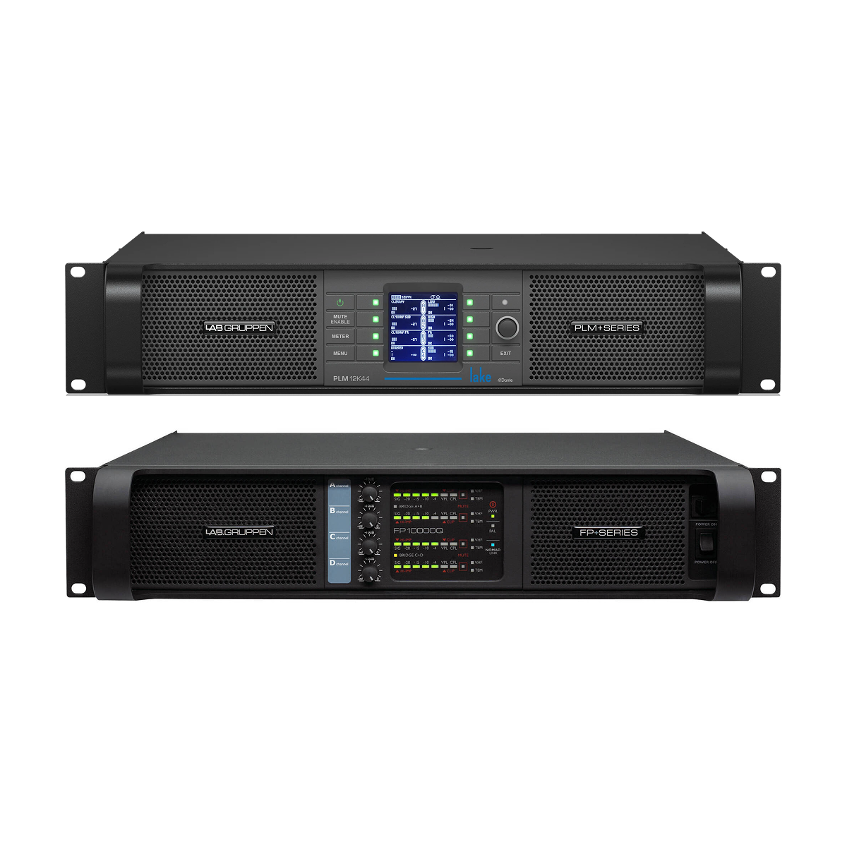 (16) Labgruppen PLM 12k44 Amplifiers & (4) FP1000Q Amplifiers