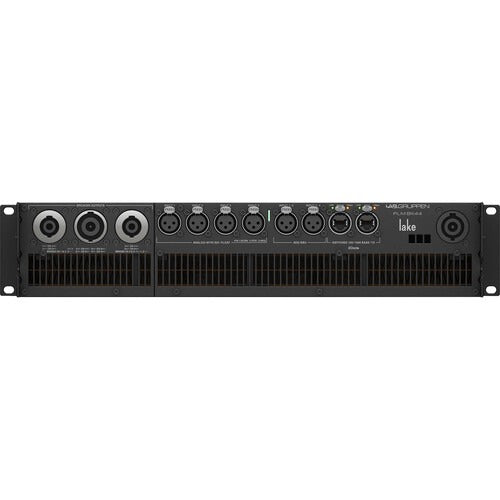 Lab Gruppen PLM 8K44 BP 8000W Amplifier with 4 Flexible Output-Channels on SpeakON Connectors, Lake Digital Signal Processing (Binding Posts)
