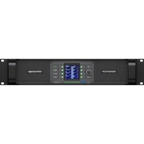 Lab Gruppen PLM 8K44 SP 8000W Amplifier with 4 Flexible Output-Channels on SpeakON Connectors, Lake Digital Signal Processing (speakon)