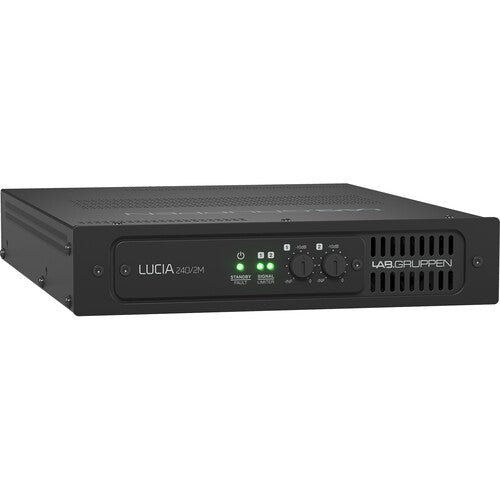 Lab Gruppen LUCIA 240/2M-UL Compact 2 x 120 W Matrix Amplifier for Installation Applications